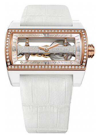 Corum Golden Bridge Ti-Bridge Lady Watch Replica Ref. 007.129.51/0009 0000